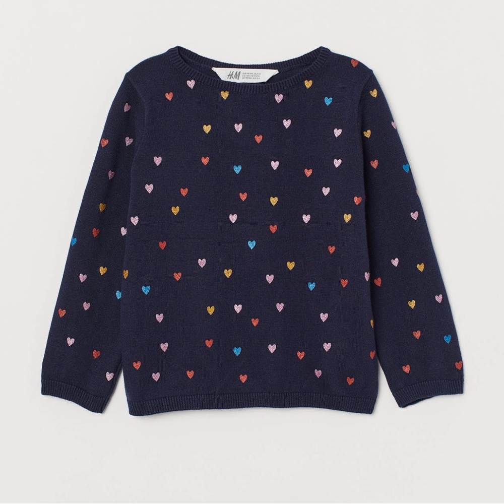 H&M Fine-knit Sweater 6-8Y